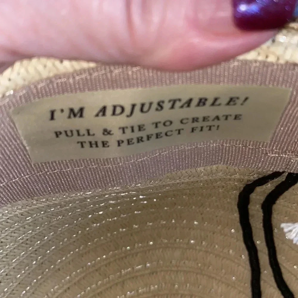 Quagga Floppy Beach Hat includes Free Bracelet Eco Friendly OS